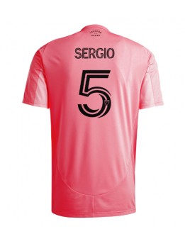 Billige Inter Miami Sergio Busquets #5 Hjemmedrakt 2025-26 Kortermet